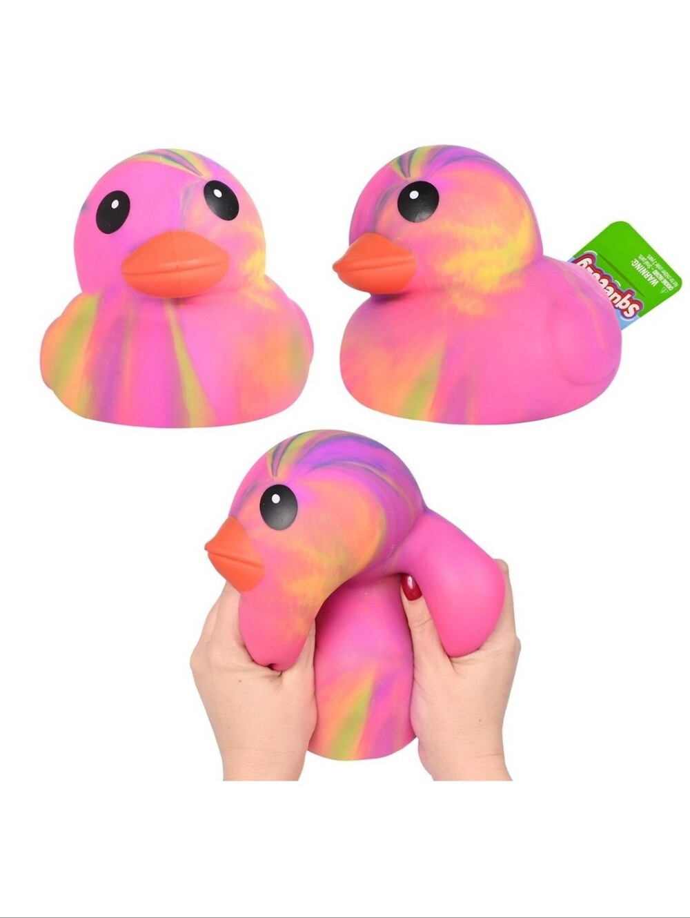 Sunny Days Squeezey Pink Duck